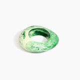 Dinosaur Designs LBRCKLGE large rock bangle GRASS
