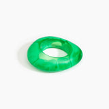 Dinosaur Designs LBRCKLGE large rock bangle LEAF
