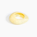Dinosaur Designs LBRCKLGE large rock bangle LEMON