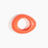 Dinosaur Designs Large Rock Bangle Jewelry in Lychee Colour resin with Wide Fit