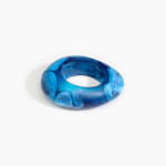 Dinosaur Designs LBRCKLGE large rock bangle SKY