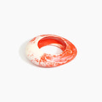 Dinosaur Designs LBRCKLGE large rock bangle STRAWBERRY