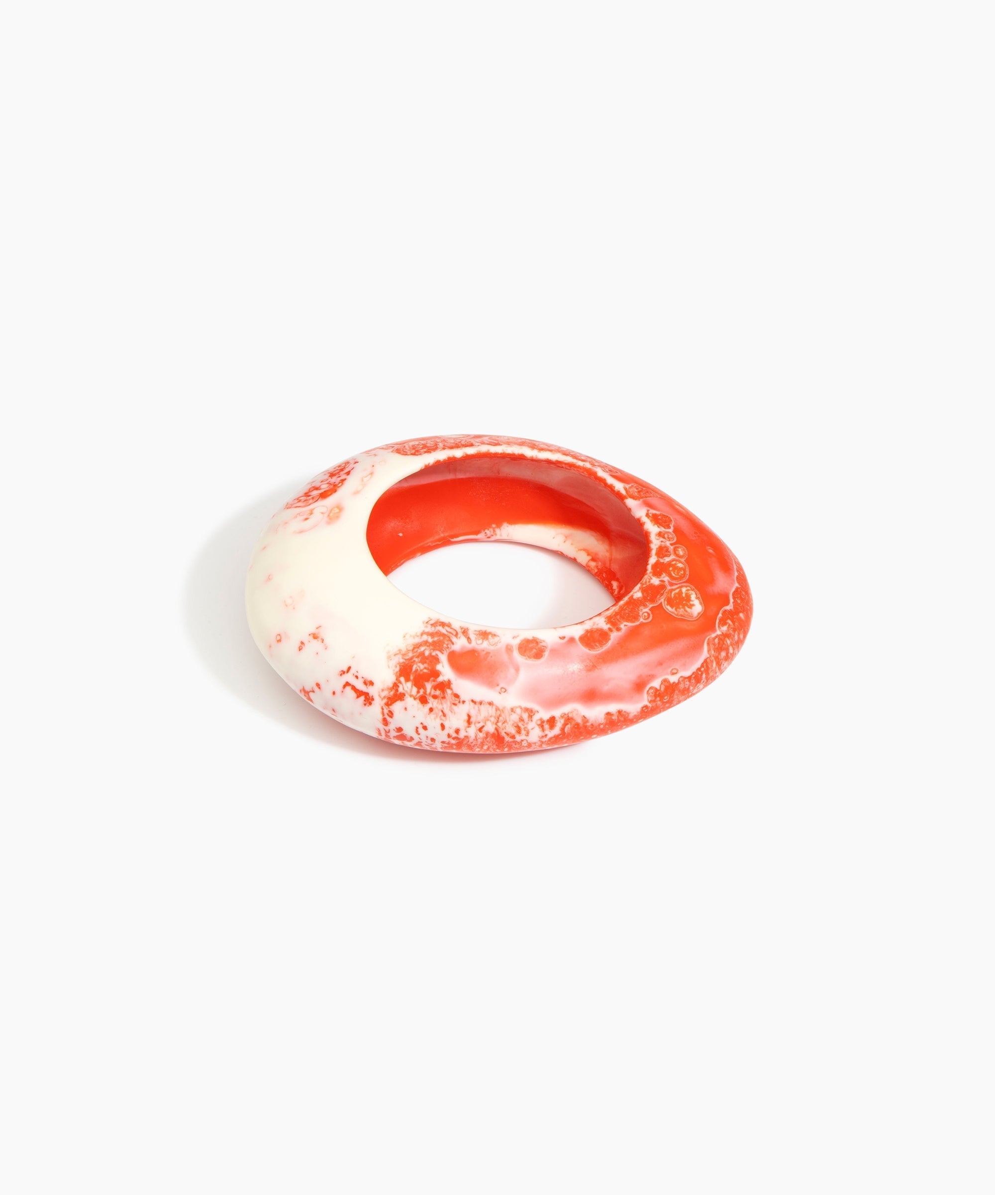 Dinosaur Designs LBRCKLGE large rock bangle STRAWBERRY