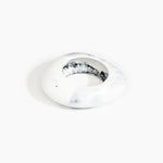 Dinosaur Designs LBRCKLGE large rock bangle WHITE MARBLE