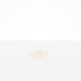 Dinosaur Designs Boulder Coaster in Chalk Swirl color resin