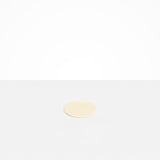 Dinosaur Designs Boulder Coaster in Cream color resin