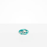 Dinosaur Designs Boulder Coaster in Lagoon color resin