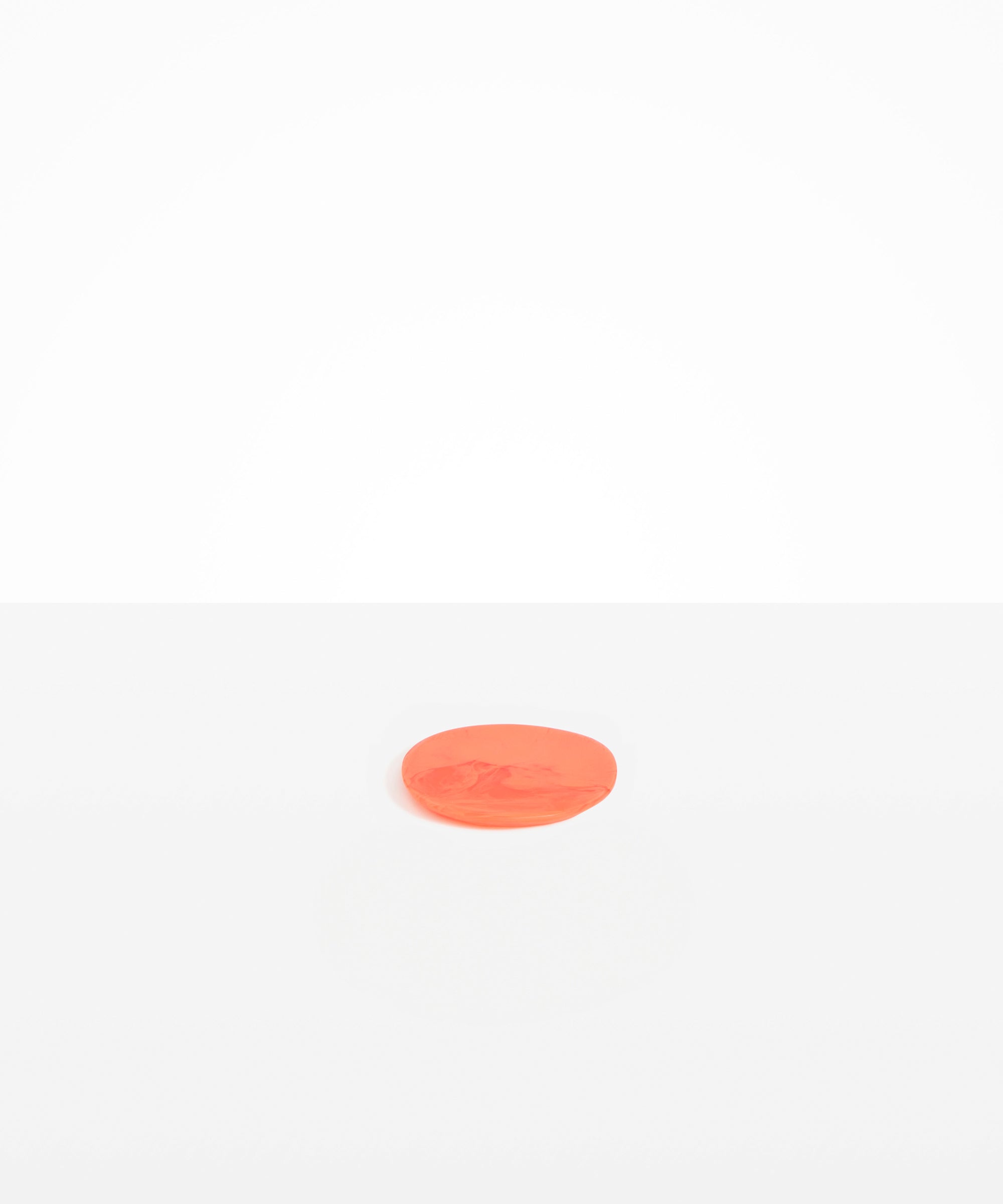 Dinosaur Designs Boulder Coaster in Lychee color resin
