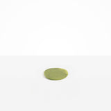 Dinosaur Designs Boulder Coaster in Olive color resin
