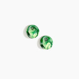 Dinosaur Designs Medium Splash Beads in Grass color resin