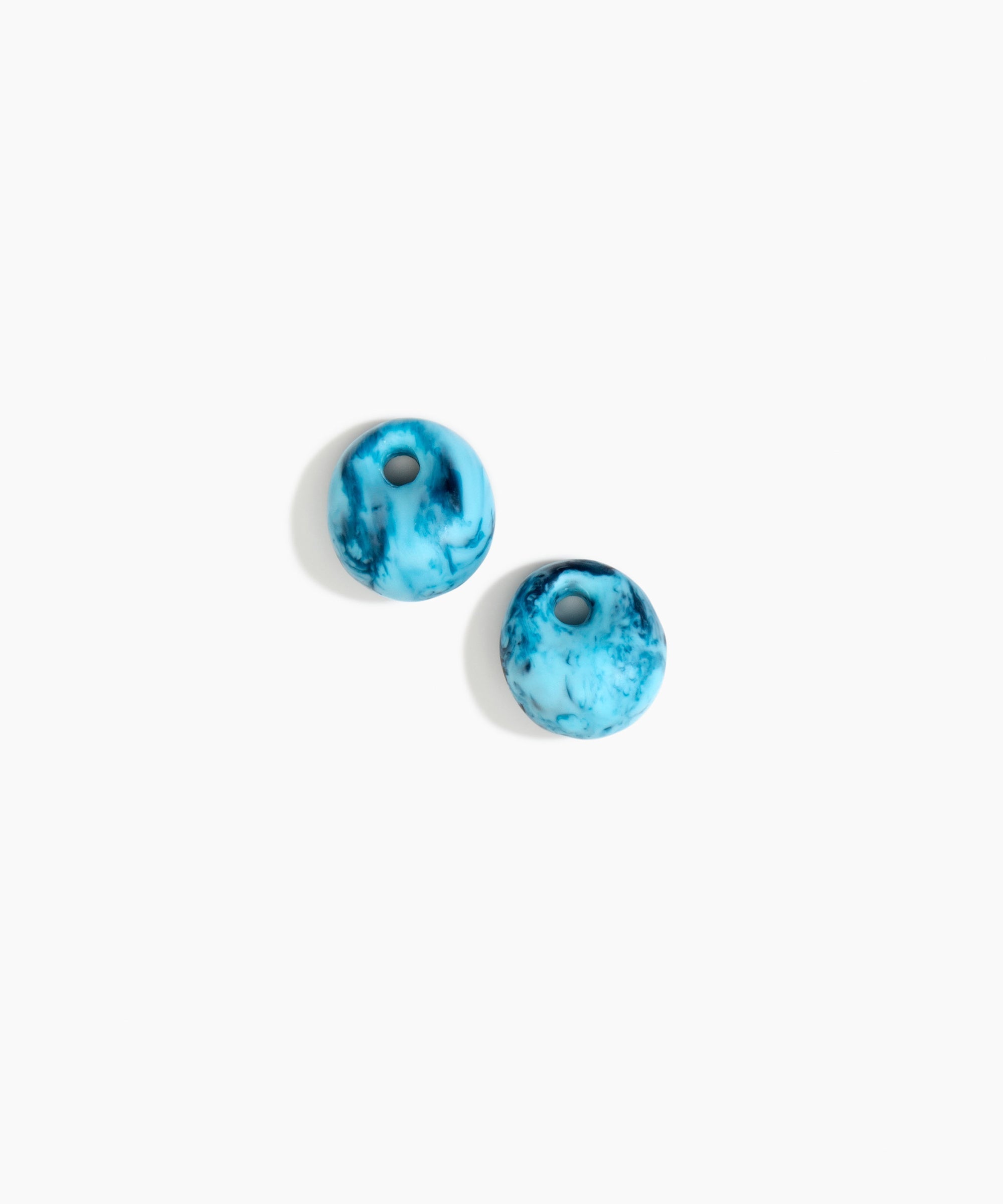 Dinosaur Designs Medium Splash Beads in Water color resin
