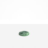 Dinosaur Designs Temple Coaster in Moss color resin