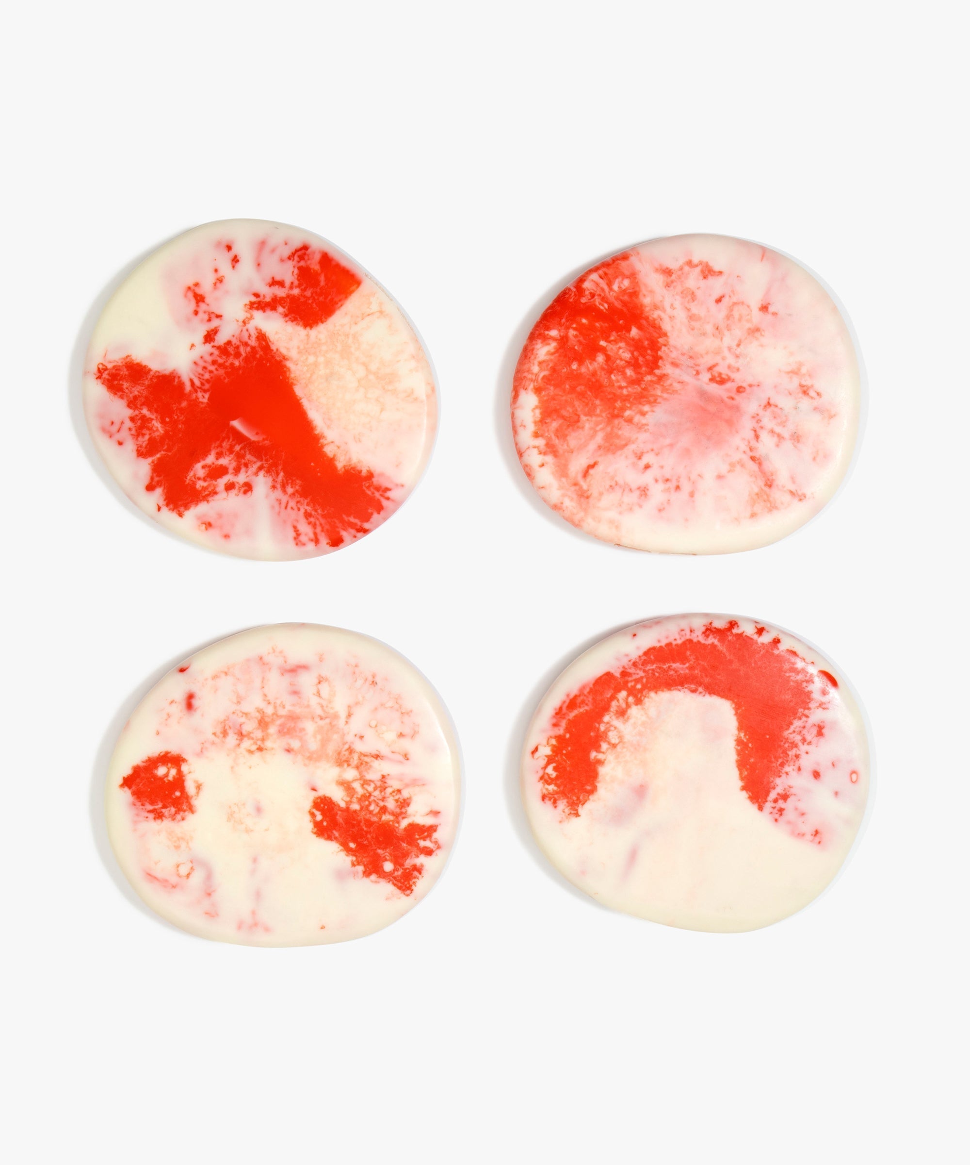Dinosaur Designs MISTEMCST temple coaster STRAWBERRY