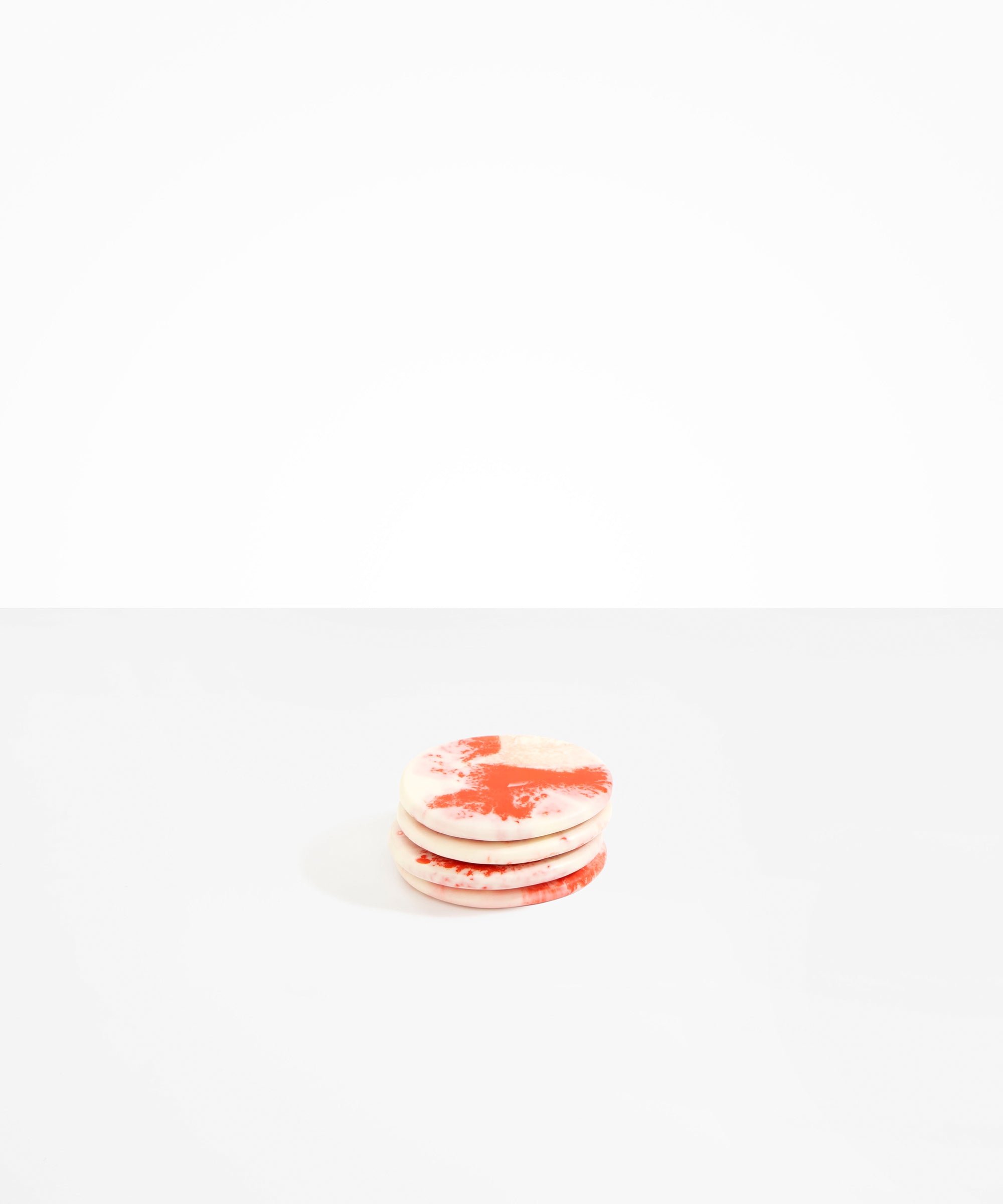 Dinosaur Designs MISTEMCST temple coaster STRAWBERRY
