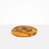 Dinosaur Designs Temple Cheese Platter in Dark Horn color resin