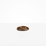 Dinosaur Designs Temple Side Plate in Dark Horn color resin