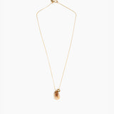 Dinosaur Designs Joie De Vivre Pendant in Light Horn color resin with Gold-Filled Material