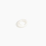 Dinosaur Designs RGERTSLA SLATE ring SNOW SWIRL