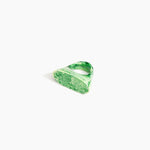 Dinosaur Designs Shield Ring in Grass color resin with Regular Fit