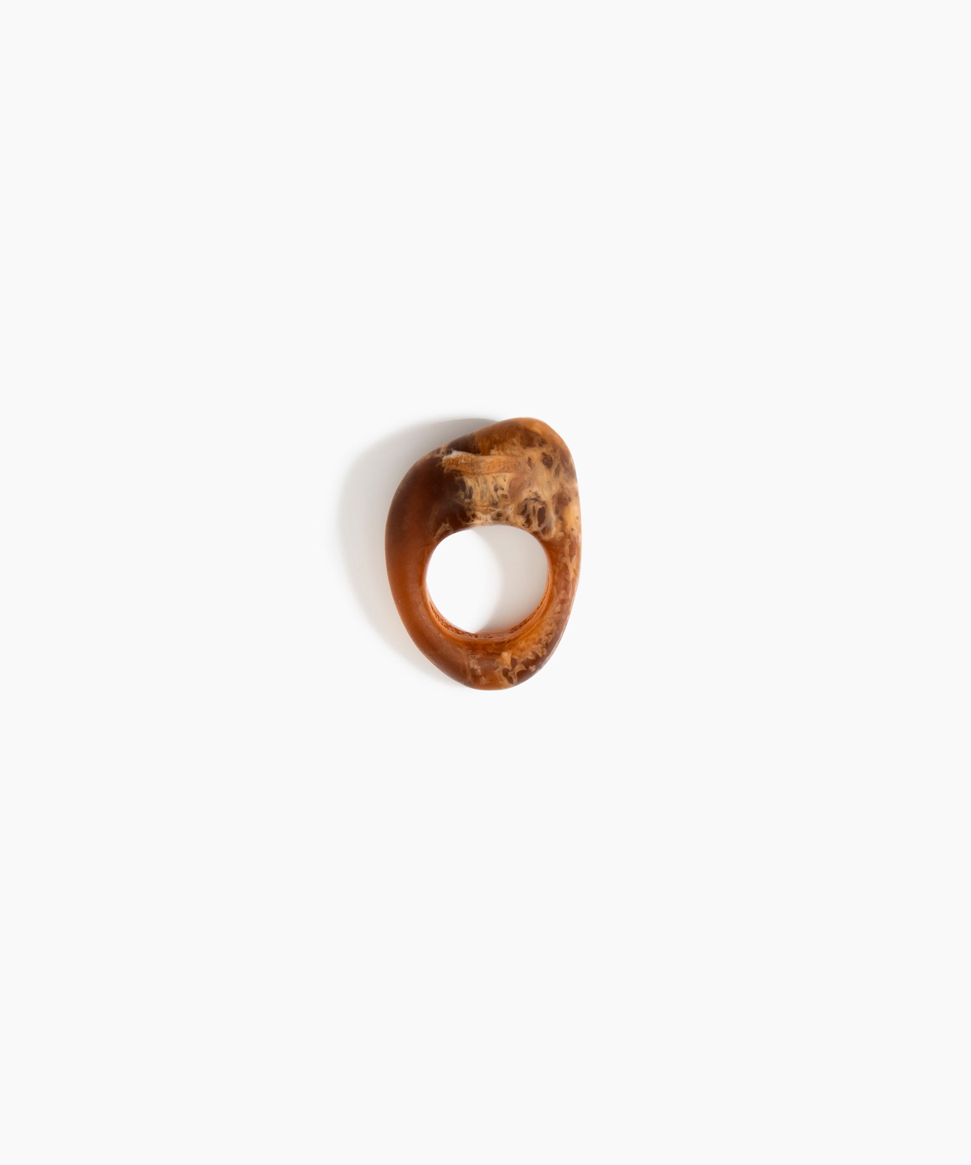 Dinosaur Designs RGPLNPEB pebble ring DARK HORN