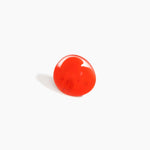 Dinosaur Designs Stone Ring in Poppy color resin with Wide Fit