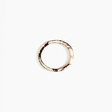 Dinosaur Designs SBORGOVLS small oval organic bangle CAPPUCCINO