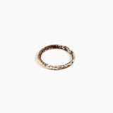 Dinosaur Designs Wishbone Bangle in Cappuccino color resin with Wide Fit