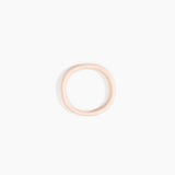 Dinosaur Designs Wishbone Bangle in Rose Swirl color resin with Wide Fit