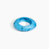Dinosaur Designs SBRCKMED medium rock bangle dark SKY