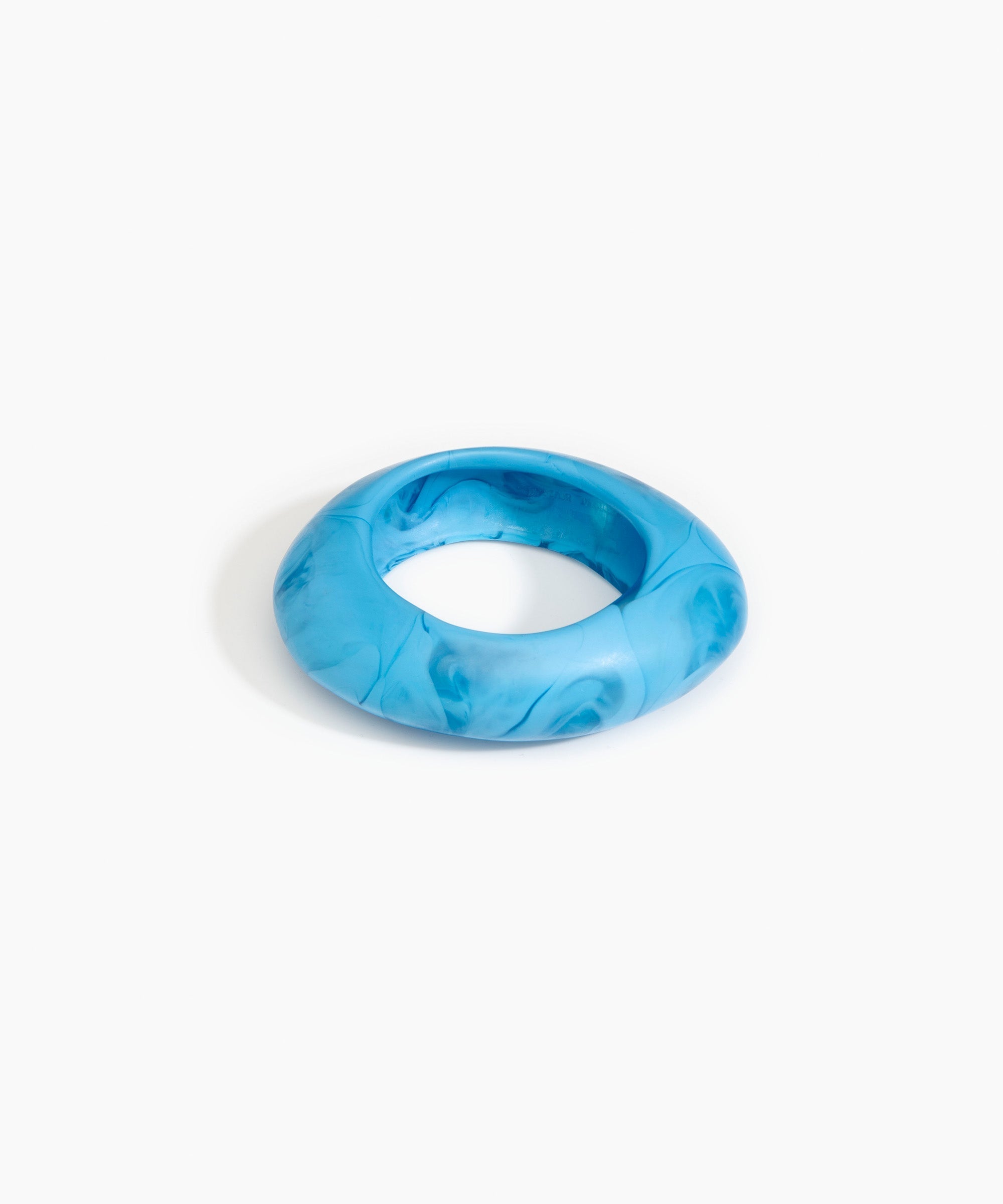 Dinosaur Designs SBRCKMED medium rock bangle dark SKY