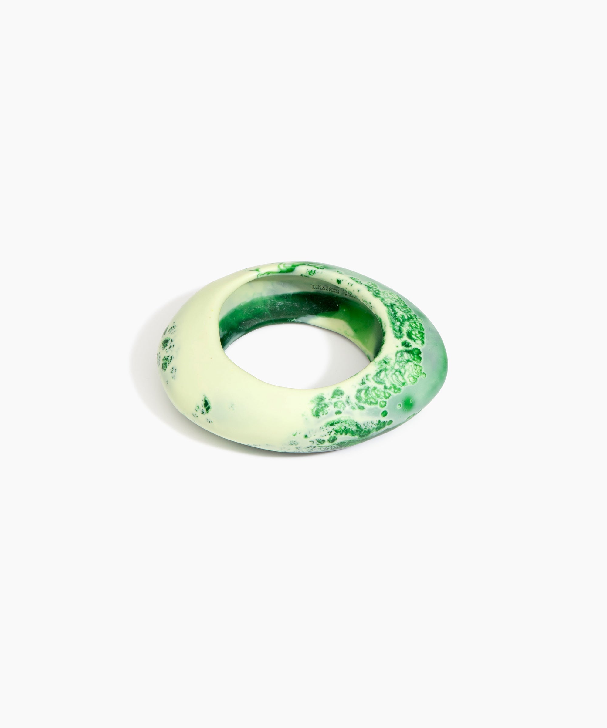 Dinosaur Designs SBRCKMED medium rock bangle GRASS
