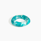 Dinosaur Designs SBRCKMED medium rock bangle LAGOON