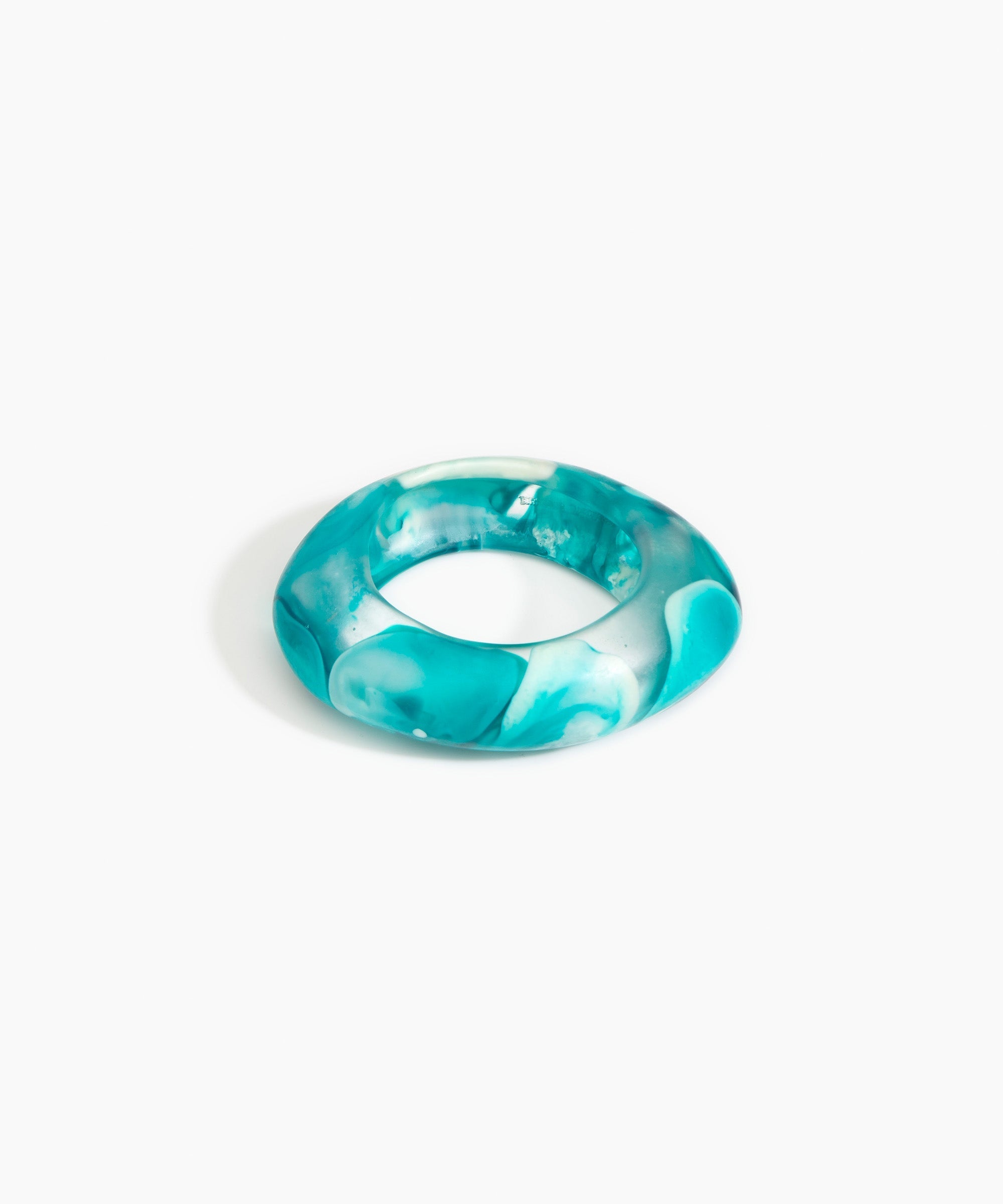 Dinosaur Designs SBRCKMED medium rock bangle LAGOON