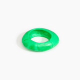 Dinosaur Designs SBRCKMED medium rock bangle LEAF