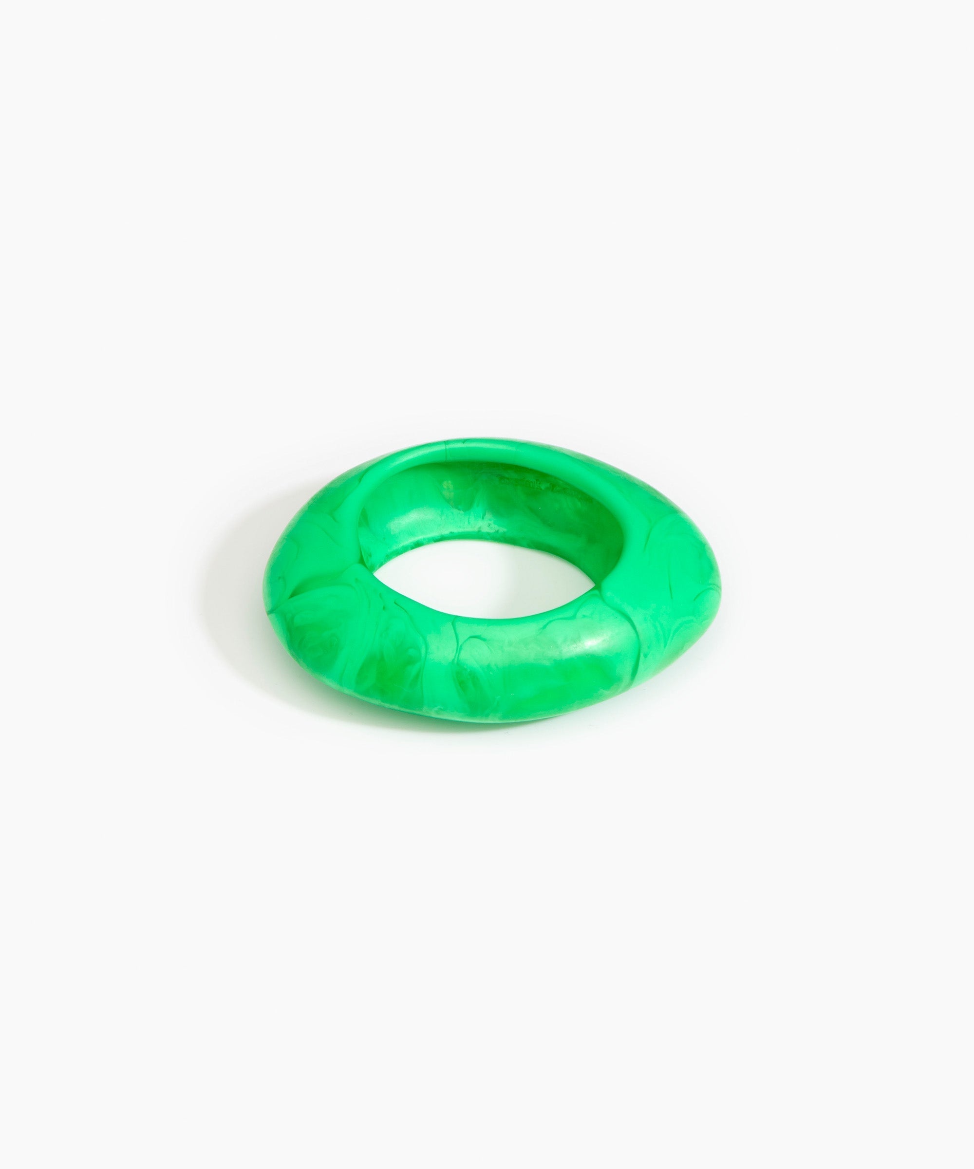 Dinosaur Designs SBRCKMED medium rock bangle LEAF