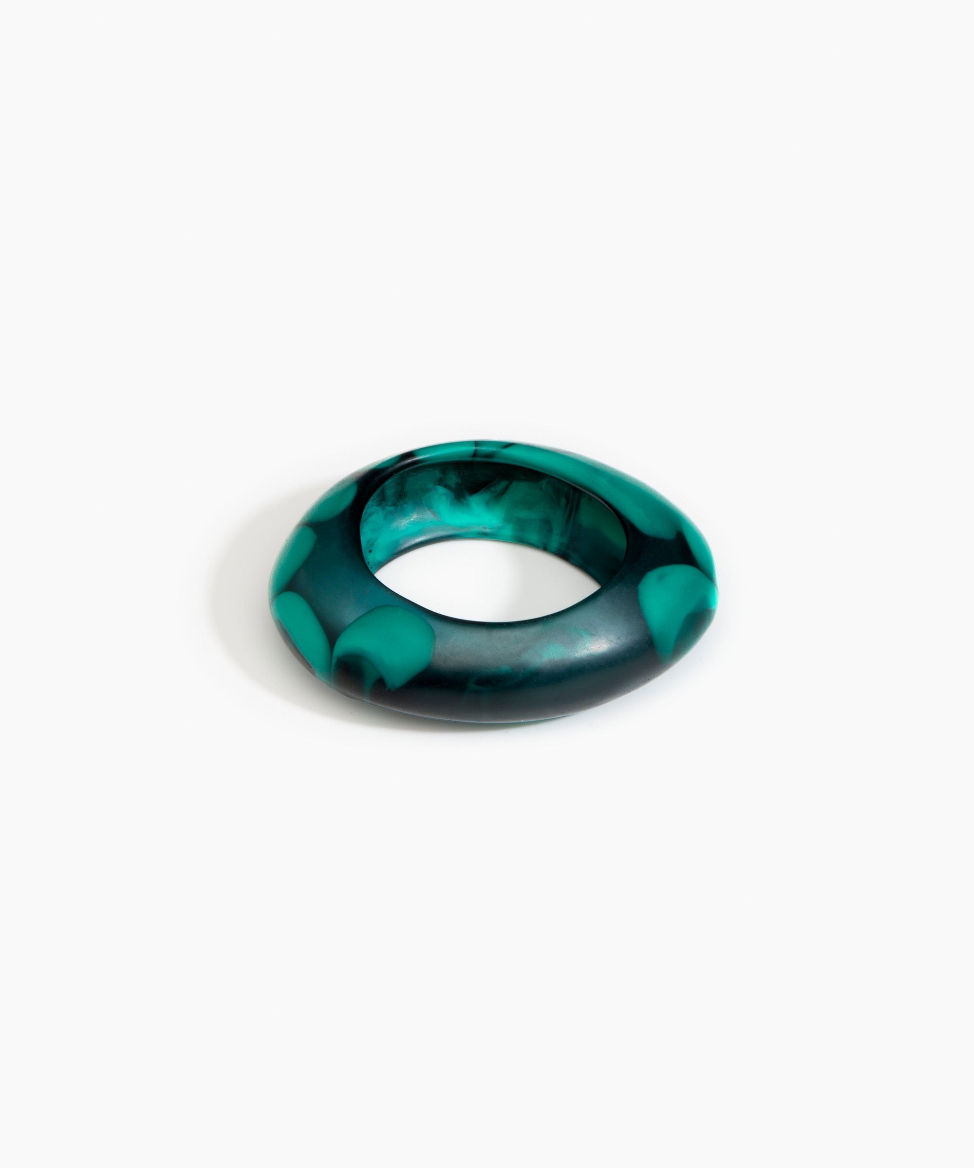 Dinosaur Designs SBRCKMED medium rock bangle MINERAL SWIRL