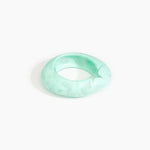 Dinosaur Designs SBRCKMED medium rock bangle MINT