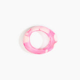 Dinosaur Designs Medium Rock Bangle in Shell Pink color resin with Wide Fit