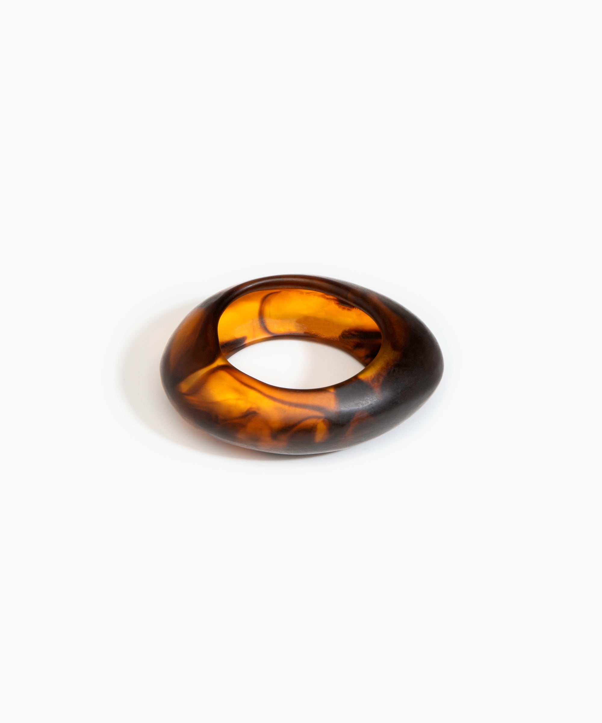 Dinosaur Designs SBRCKMED medium rock bangle TORTOISE