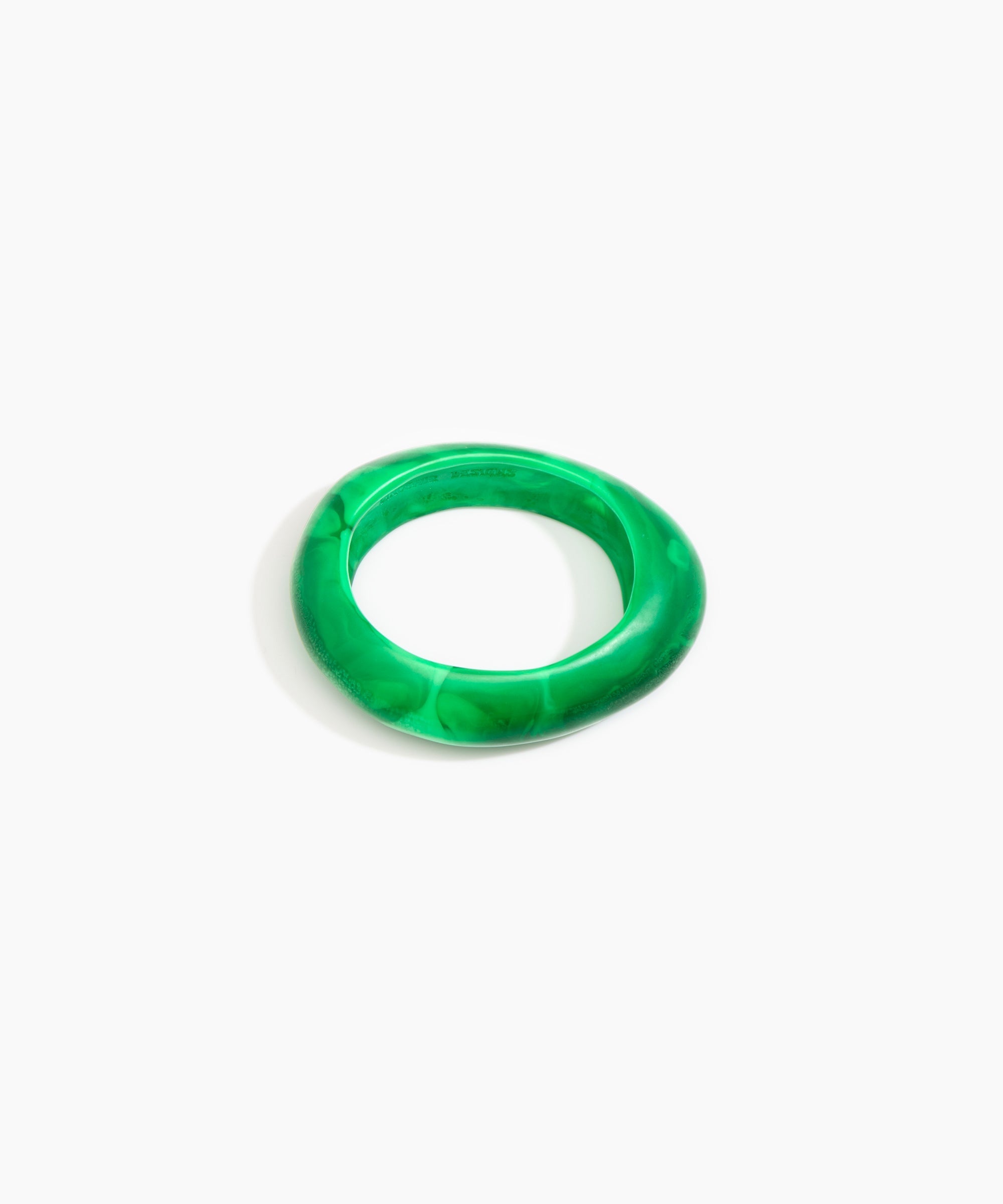 Dinosaur Designs SBRCKSML small rock bangle LEAF