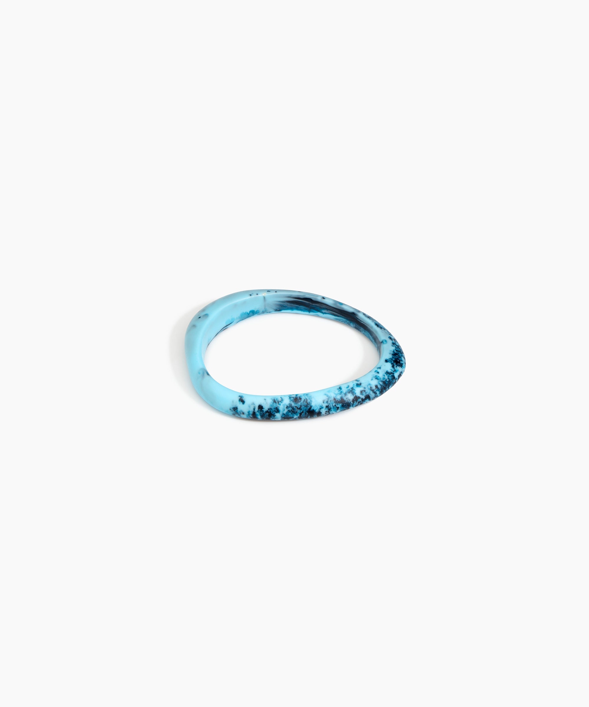 Dinosaur Designs SBRCKWBN rock wishbone bangle WATER