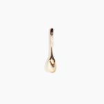 Dinosaur Designs Stone Spoon in Cappuccino color resin