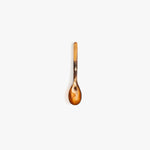 Dinosaur Designs Stone Spoon in Dark Horn color resin