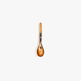 Dinosaur Designs Stone Spoon in Dark Horn color resin