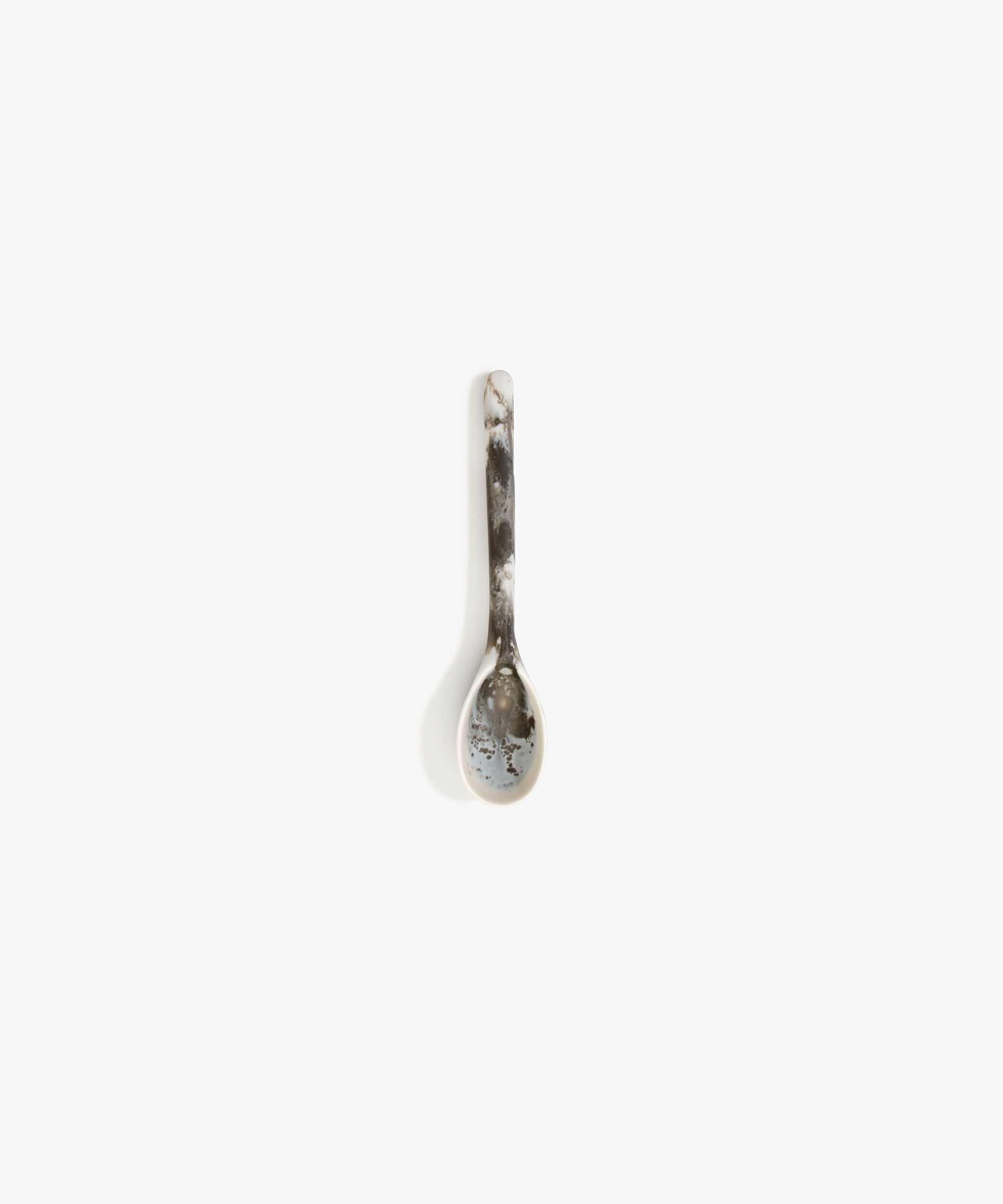 Dinosaur Designs Stone Spoon in Granite color resin