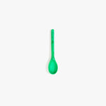 Dinosaur Designs Stone Spoon in Leaf color resin
