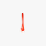 Dinosaur Designs Shell Spoon in Poppy color resin