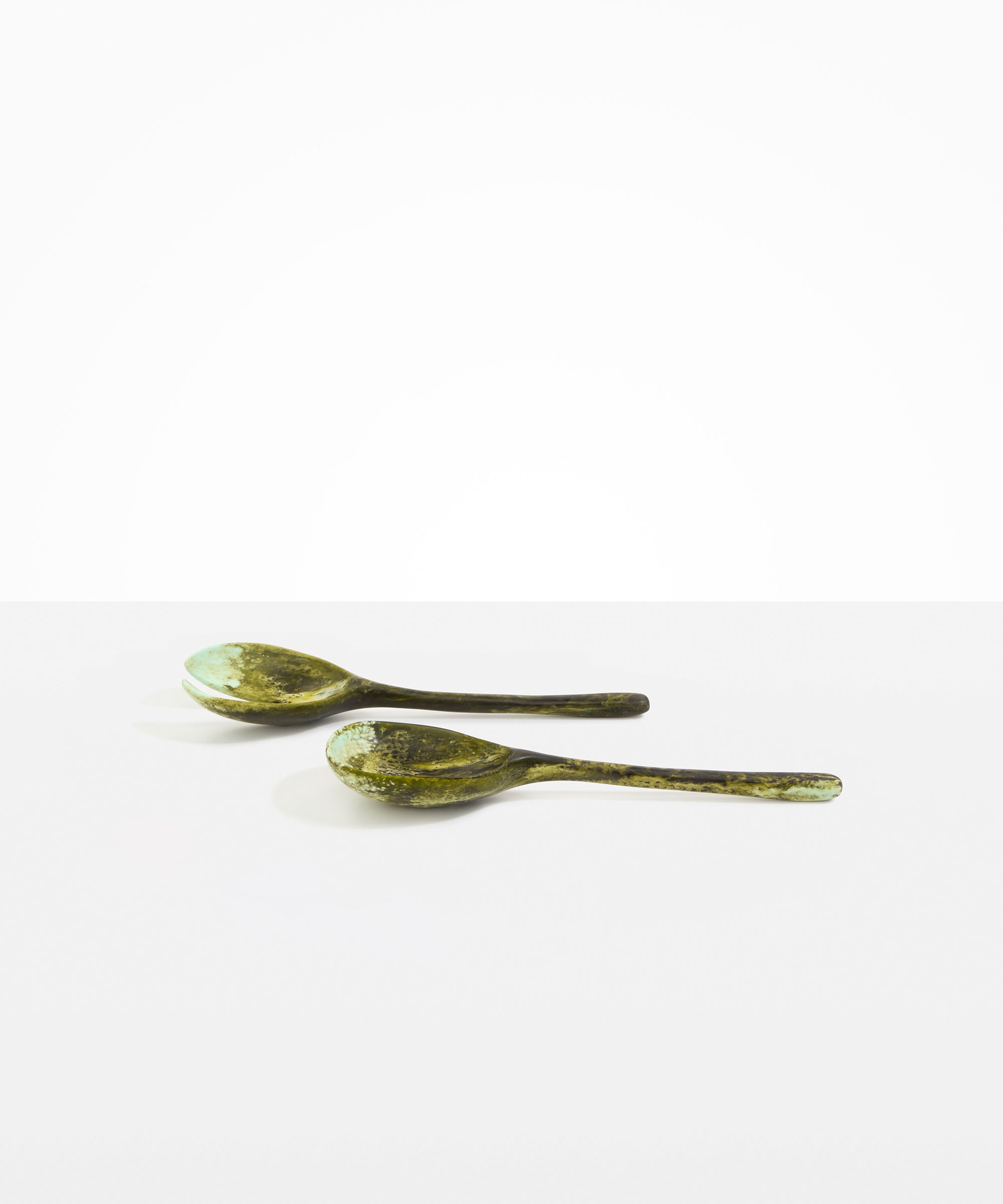 Dinosaur Designs SVSSTOLNG long stone servers MALACHITE