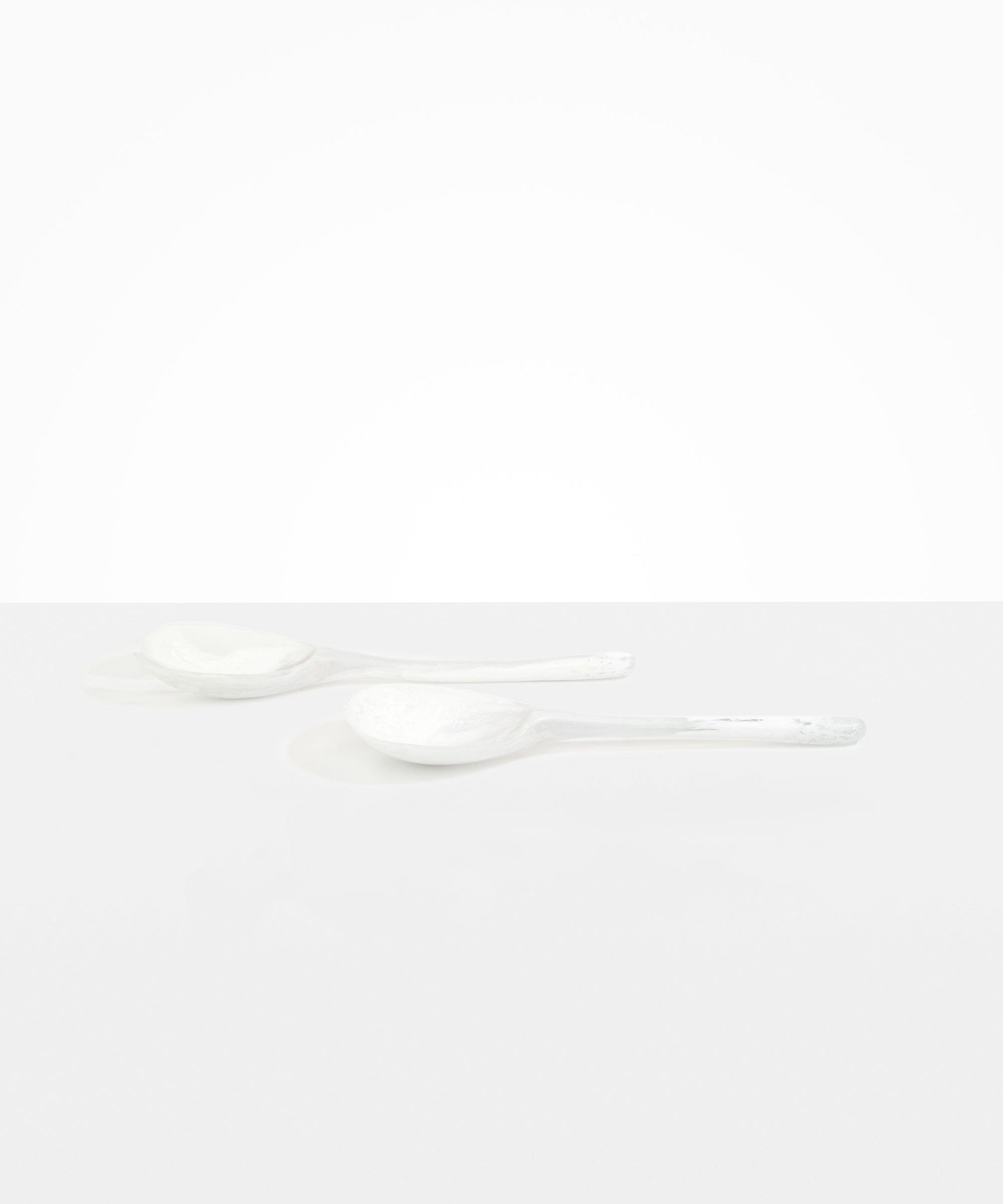 Dinosaur Designs SVSSTOLNG long stone servers SNOW SWIRL