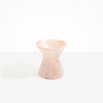 Dinosaur Designs Medium Bow Vase in Rose Swirl color resin